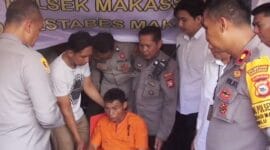Pembunuh Sadis di Makassar Dilumpuhkan dengan Timah Panas