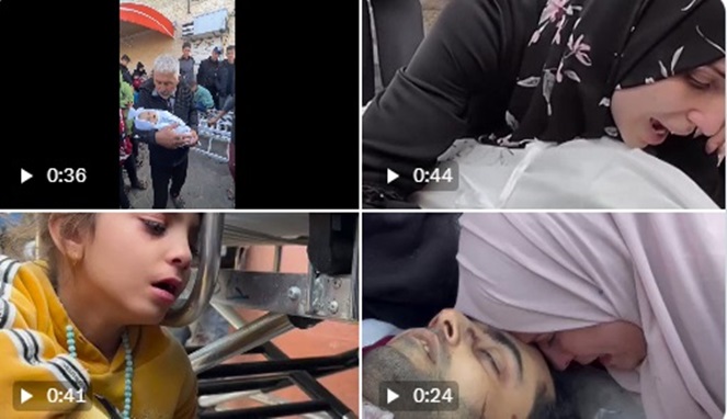 Biadab, Israel Kembali Bombardir Puluhan Warga Gaza dengan Jet Tempur