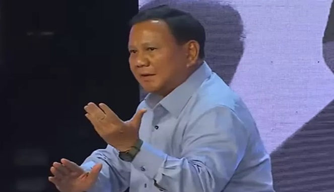 Prabowo Berulah Sebut Ndasmu Etik, Netizen : Capres Kasar