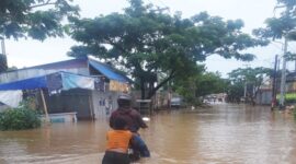 Banjir di wilayah BTP Makassar (Foto dokumentasi 2023 | zonafaktualnews.com) 