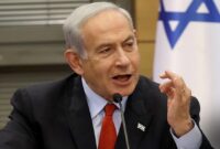 Perdana Menteri (PM) Israel, Benjamin Netanyahu