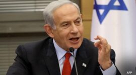 Perdana Menteri (PM) Israel, Benjamin Netanyahu