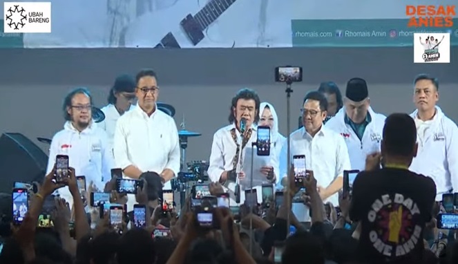 Raja Dangdut Rhoma Irama Nyatakan Deklarasi Dukungan ke AMIN
