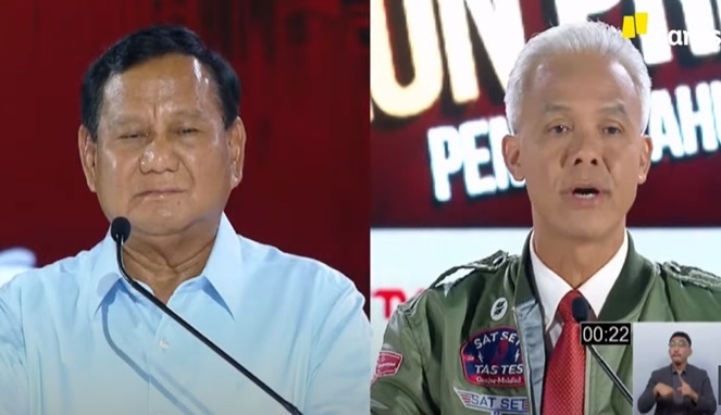 Ganjar “Tanduk” Prabowo Soal Data MEF : Kalau Tak Siap Jangan Berdebat