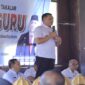 Sekda Takalar saat membawa kegiatan Rembuk Guru di Museum Daerah Balla Appaka Sulapa' Takalar