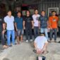 Pelaku perampokan saat di tangkap polisi 