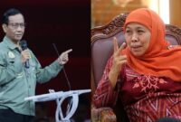 Mahfud MD dan Khofifah Indar Prawansa (Foto Kolase)