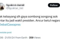 Gibran Dinilai Sombong dan Sok Pintar dalam Debat, Publik Muak Pilih 02