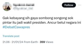 Gibran Dinilai Sombong dan Sok Pintar dalam Debat, Publik Muak Pilih 02