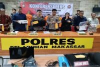 4 Pembobol Kantor Kelurahan di Makassar Dibekuk Polisi