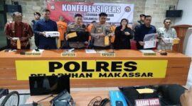 4 Pembobol Kantor Kelurahan di Makassar Dibekuk Polisi
