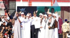 Ulama se-Sumsel Pendukung Prabowo Beralih ke AMIN