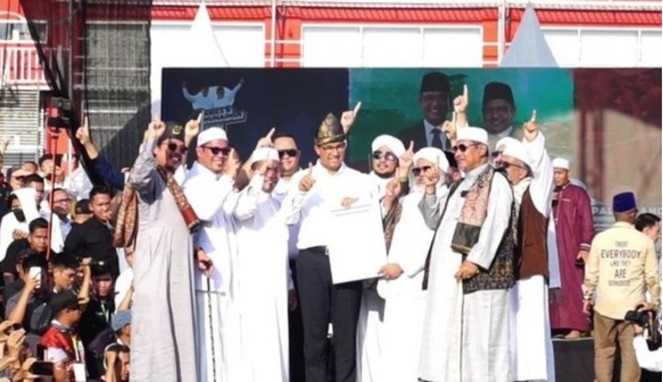 Ulama se-Sumsel Pendukung Prabowo Beralih ke AMIN