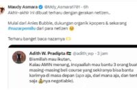 Ramai Netizen Bernazar, Anies Menang : Gaji Karyawan Naik hingga Umrah