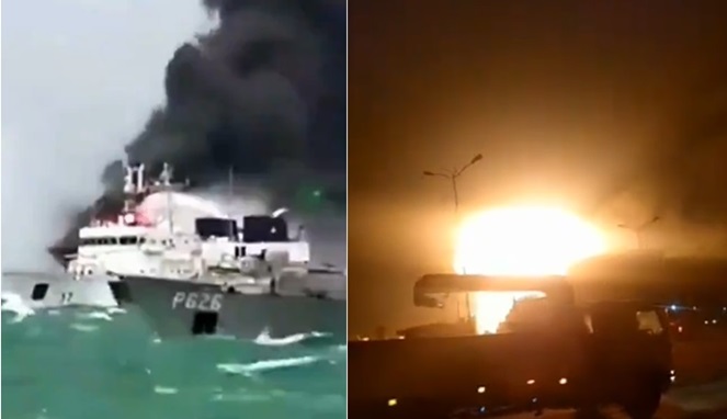 AS dan Inggris Bombardir Kelompok Houthi Yaman di Laut Merah (Foto Kolase)