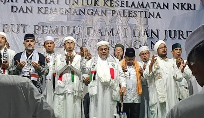 Habib Rizieq Serukan Coblos AMIN, Caleg PKS, PKB, Umat hingga Nasdem