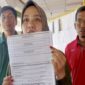Klarifikasi KPPS Kenteng, Nining Setyaningsih, terkait ketidaksesuaian hasil penghitungan dengan jumlah suara di Kabupaten Grobogan (Foto RMOL Jateng)