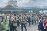 Mahasiswa Bergerak, Makzulkan Jokowi, Tolak Pemilu Curang