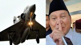 Prabowo Subianto dan pesawat jet tempur bekas (foto kolase)
