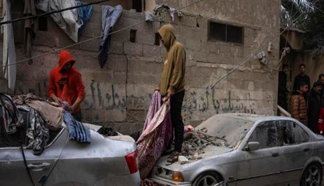 100 Warga Rafah Tewas Dibombardir Zionis Israel