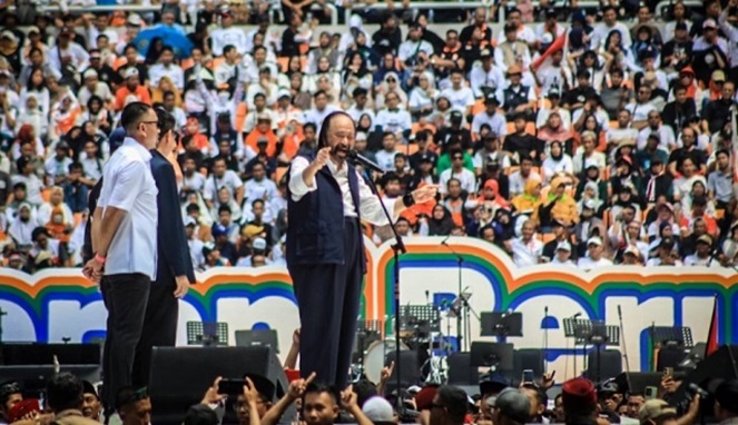 Surya Paloh Optimis AM1N Menang Satu Putaran