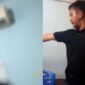 Tangkapan Layar video Oknum Penyidik Polsek Tallo Makassar
