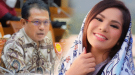 Sekretaris Mahkamah Agung (MA) nonaktif, Hasbi Hasan dan Windy Idol (Foto Kolase)