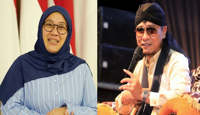 Jubir Kemenag dan Gus Miftah (Foto Kolase)