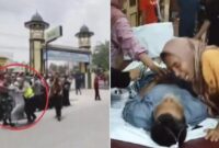 Kejam, Paspampres Jokowi Seret Kakek Berjubah hingga Meninggal