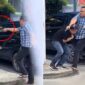 Tangkapan Layar Video Oknum Polisi Tembak Debt Collector