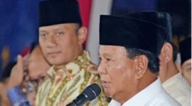 Prabowo Tak Disalami Jokowi Tidak Didampingi Gibran saat Pidato Perdana