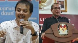 Roy Suryo dan Ketua KPU RI