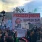 Sapnduk Gambar Jokowi Dibakar di Depan Gedung DPR