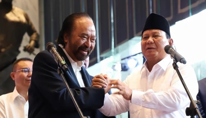 Pertemuan Surya Paloh dan Prabowo Tak Gagalkan Hak Angket