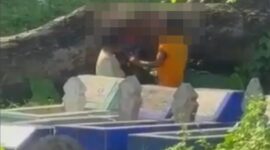 Efek Video Bokep, 2 Bocah Ingusan di Makassar “Ngewe” di Kuburan (Tangkapan layar video viral)