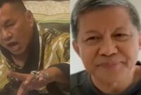 Hotman Paris dan Rocky gerung (Foto Kolase)