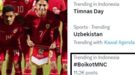 Gegara Aturan Nobar Timnas U-23, Tagar Boikot MNC Ramai di Medsos