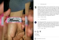 Tangkapan Layar unggahan instagram korban malapraktik