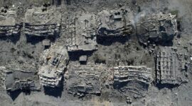 Satelit China Meneropong Kehancuran Gaza Lampaui Nagasaki (Foto Reuters/Stringer)