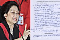 Megawati Ingatkan MK Melalui Sepucuk Surat yang Ditulis Tangan