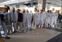 Kondisi para tahanan beberapa dari mereka telah dirujuk ke rumah sakit untuk mendapat perawatan. (Foto Istimewa)