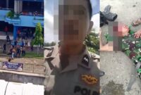 Prajurit TNI AL Vs Anggota Brimob di Sorong Bentrok (Foto Kolase)