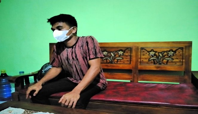 Ihwan ketua kelompok Tani Papan Didie