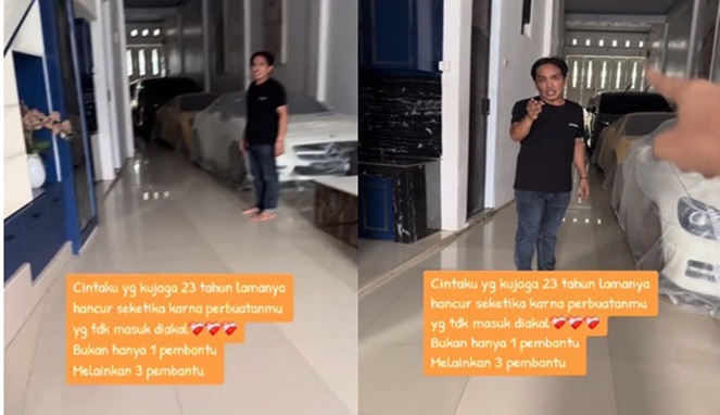 Terkuak Perselingkuhan Suami Fenny Frans Bukan Hanya 1 Tapi 3 ART (Tangkapan Layar Video Viral Fenny Frans)