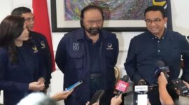 Surya Paloh dan Anies Baswedan