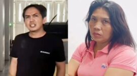 Suami Fenny Frans Atox Daeng Sija dan Mamli Pembantu (Foto Kolase)