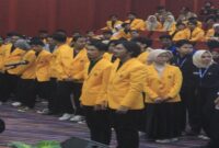 Hasrul Dilantik Jadi Presiden BEM UNM Periode 2024-2025