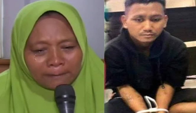 Ibunda Pegi Setiawan Kartini dan Pegi Setiawan (Foto) Kolase)