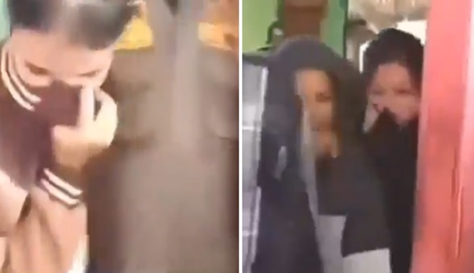 Heboh, Berondong Digilir Lima Janda (Tangkapan Layar Video Viral)