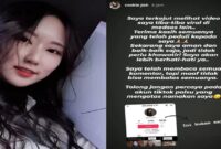 YouTuber asal Korea Selatan, Jiah Mengunggah Status Story di Instagram